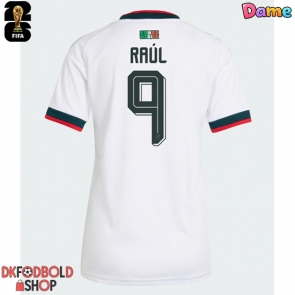 Mexico Raul Jimenez #9 Udebanetrøje Dame VM 2026 Kort ærmer